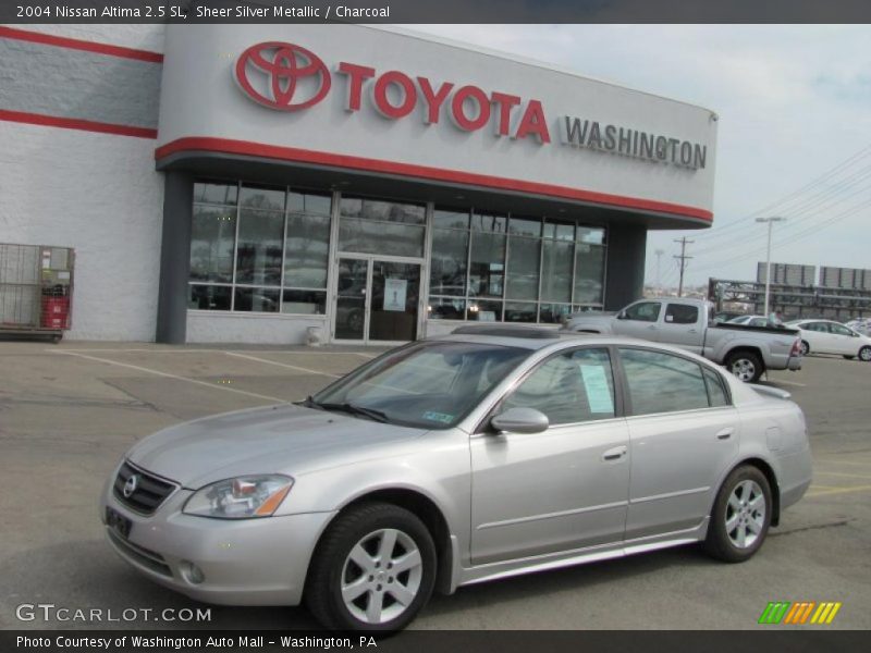 Sheer Silver Metallic / Charcoal 2004 Nissan Altima 2.5 SL