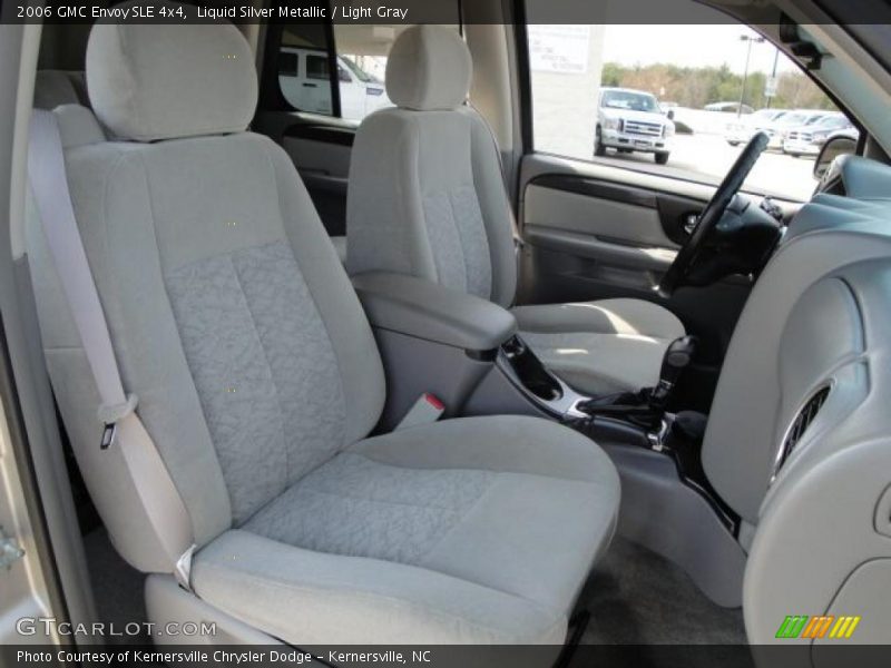 Liquid Silver Metallic / Light Gray 2006 GMC Envoy SLE 4x4