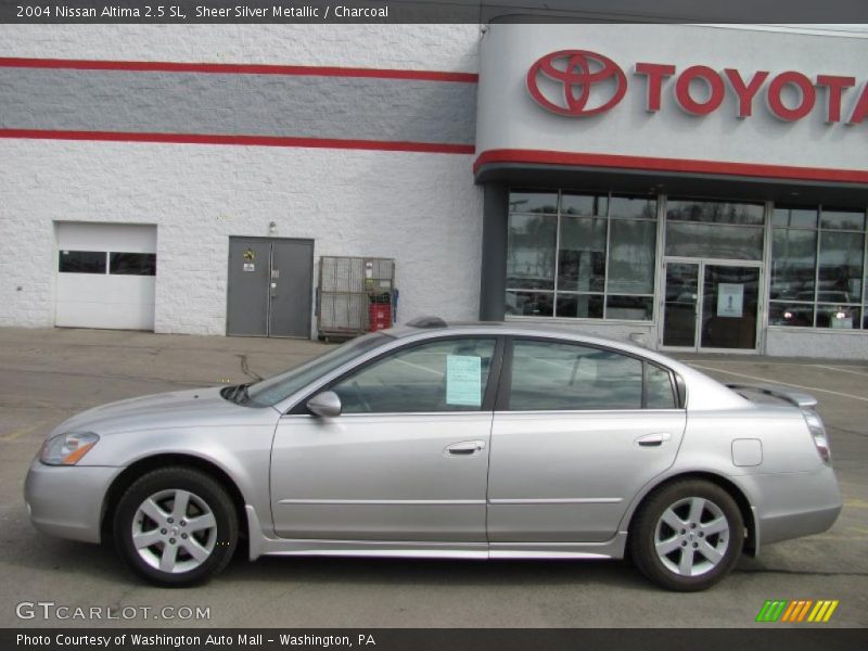 Sheer Silver Metallic / Charcoal 2004 Nissan Altima 2.5 SL