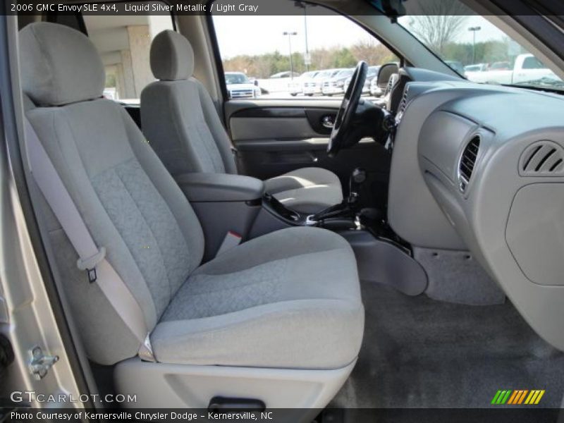 Liquid Silver Metallic / Light Gray 2006 GMC Envoy SLE 4x4