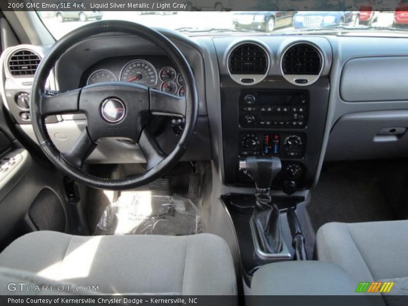 Liquid Silver Metallic / Light Gray 2006 GMC Envoy SLE 4x4