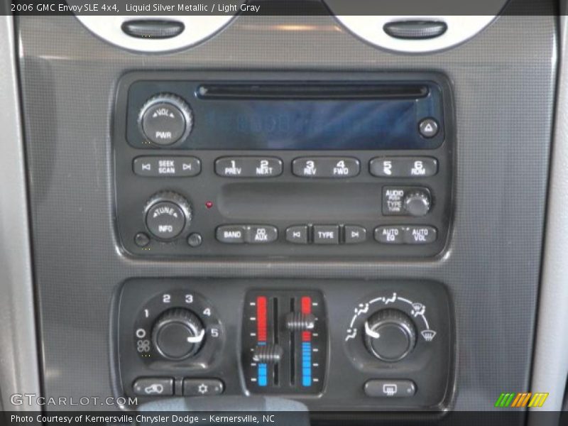 Liquid Silver Metallic / Light Gray 2006 GMC Envoy SLE 4x4