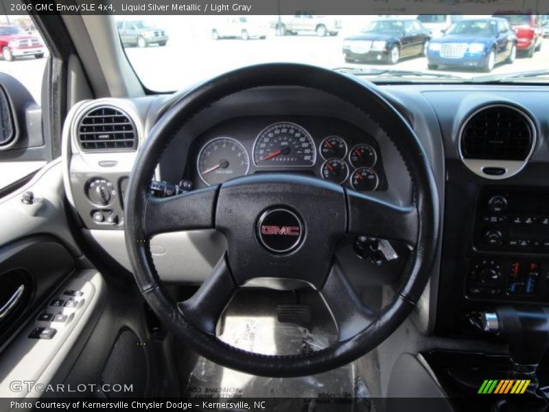 Liquid Silver Metallic / Light Gray 2006 GMC Envoy SLE 4x4