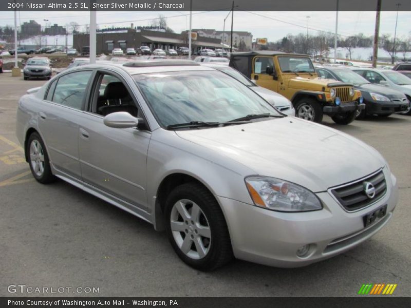 Sheer Silver Metallic / Charcoal 2004 Nissan Altima 2.5 SL