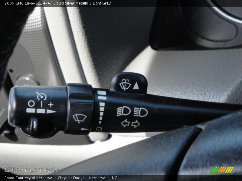 Liquid Silver Metallic / Light Gray 2006 GMC Envoy SLE 4x4