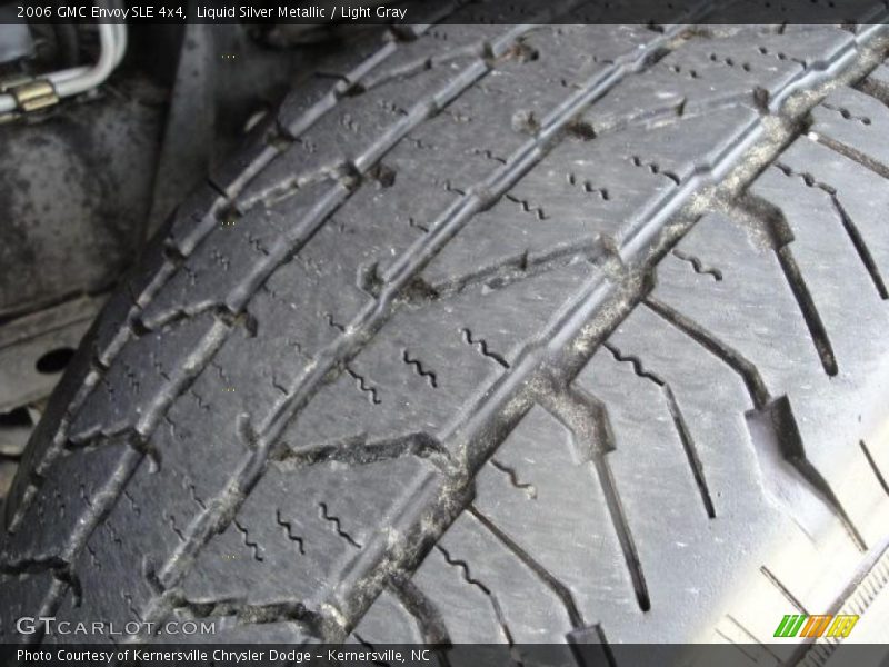 Liquid Silver Metallic / Light Gray 2006 GMC Envoy SLE 4x4