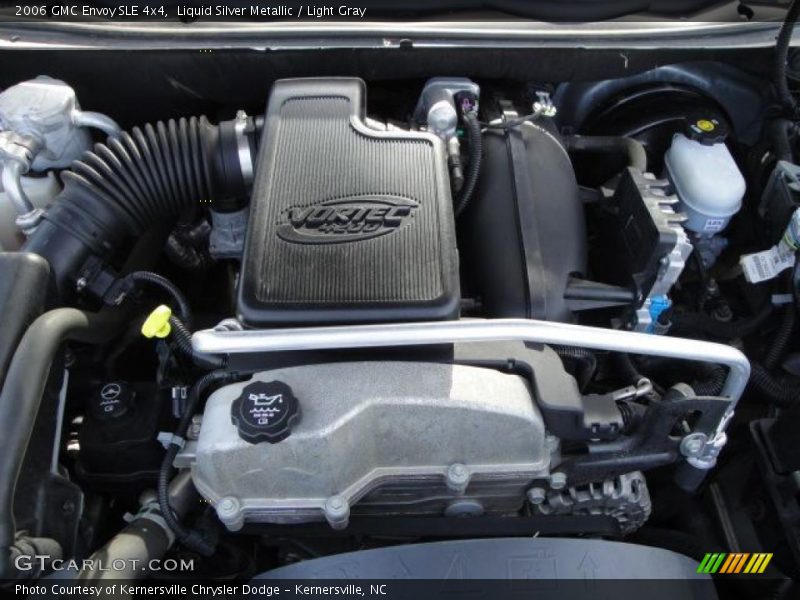 Liquid Silver Metallic / Light Gray 2006 GMC Envoy SLE 4x4