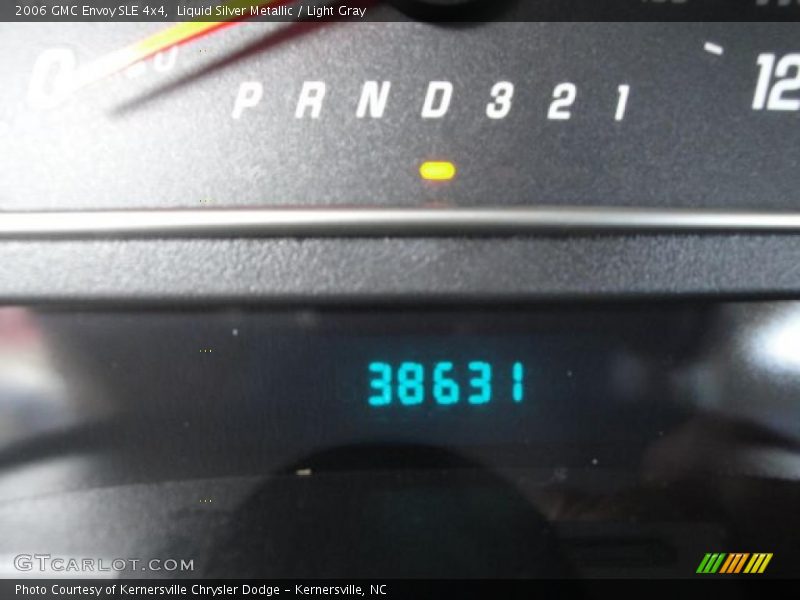 Liquid Silver Metallic / Light Gray 2006 GMC Envoy SLE 4x4