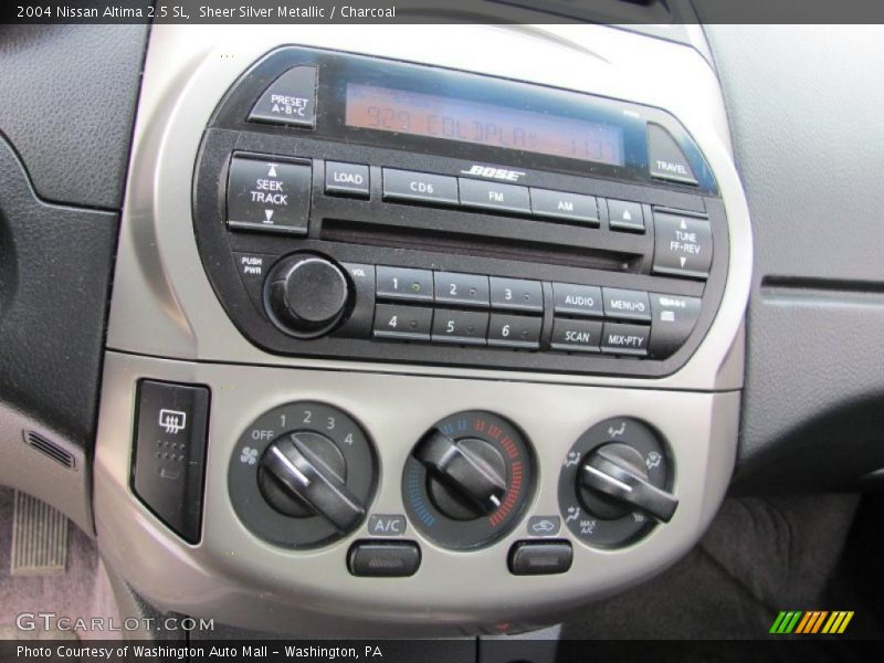 Sheer Silver Metallic / Charcoal 2004 Nissan Altima 2.5 SL