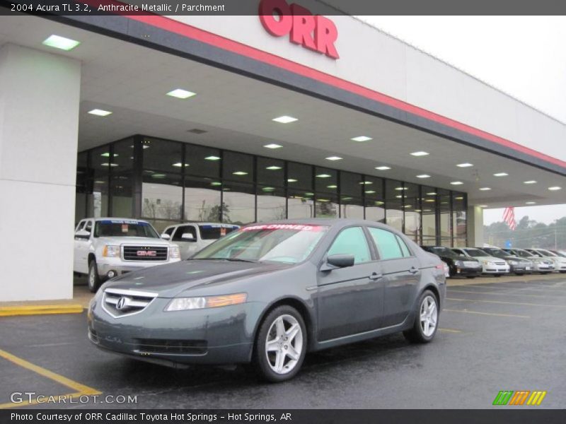 Anthracite Metallic / Parchment 2004 Acura TL 3.2