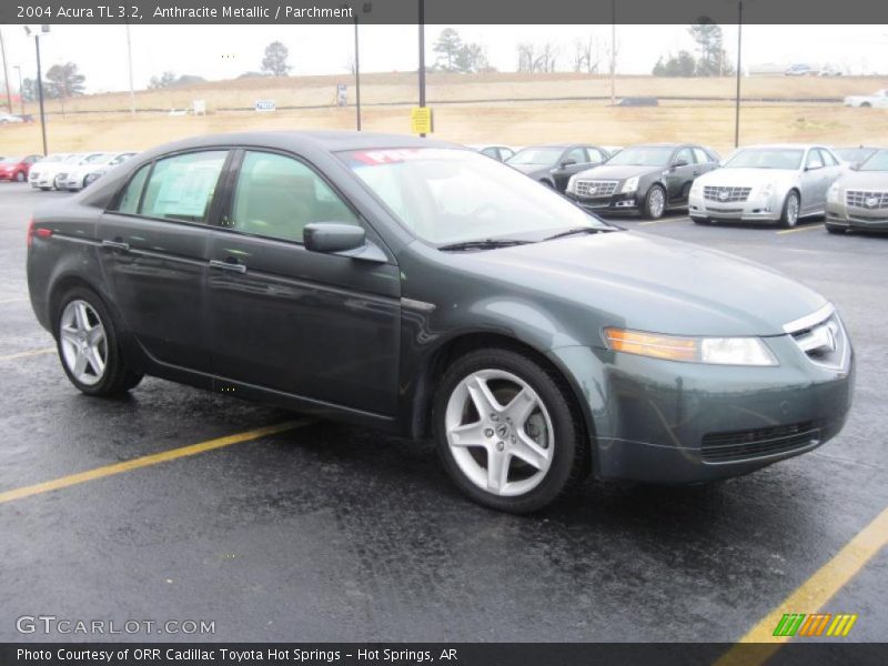 Anthracite Metallic / Parchment 2004 Acura TL 3.2