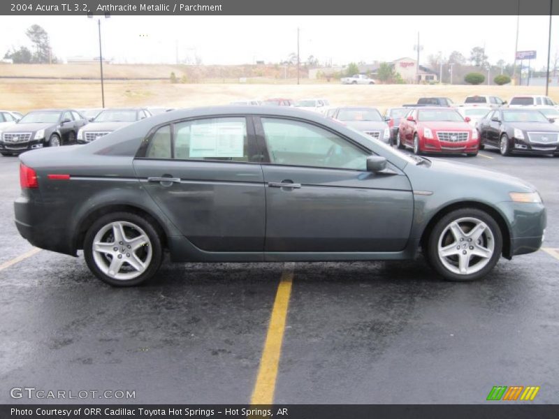 Anthracite Metallic / Parchment 2004 Acura TL 3.2