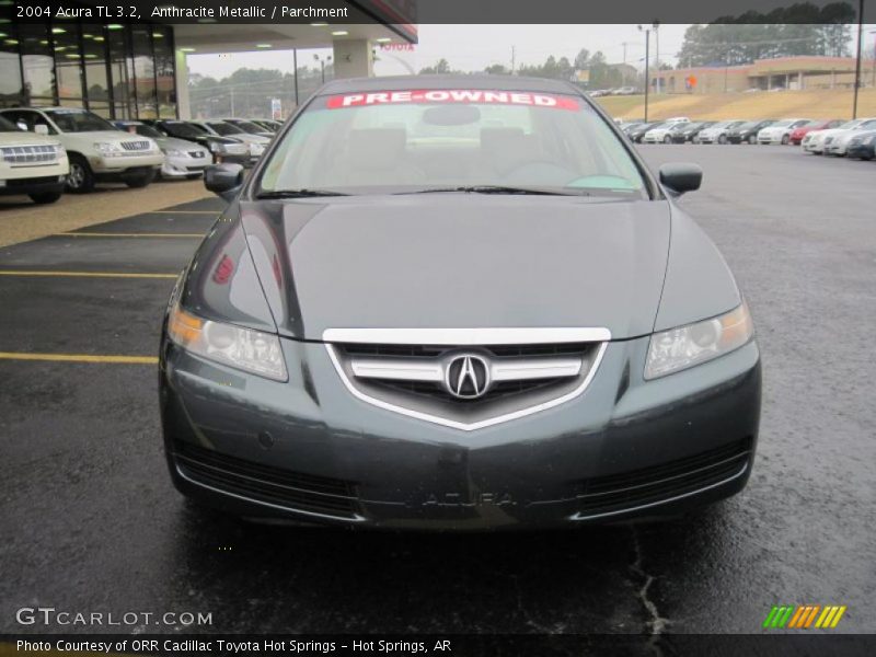 Anthracite Metallic / Parchment 2004 Acura TL 3.2