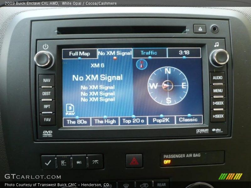 White Opal / Cocoa/Cashmere 2009 Buick Enclave CXL AWD