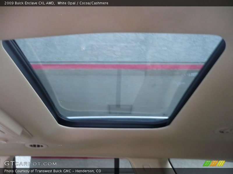 White Opal / Cocoa/Cashmere 2009 Buick Enclave CXL AWD
