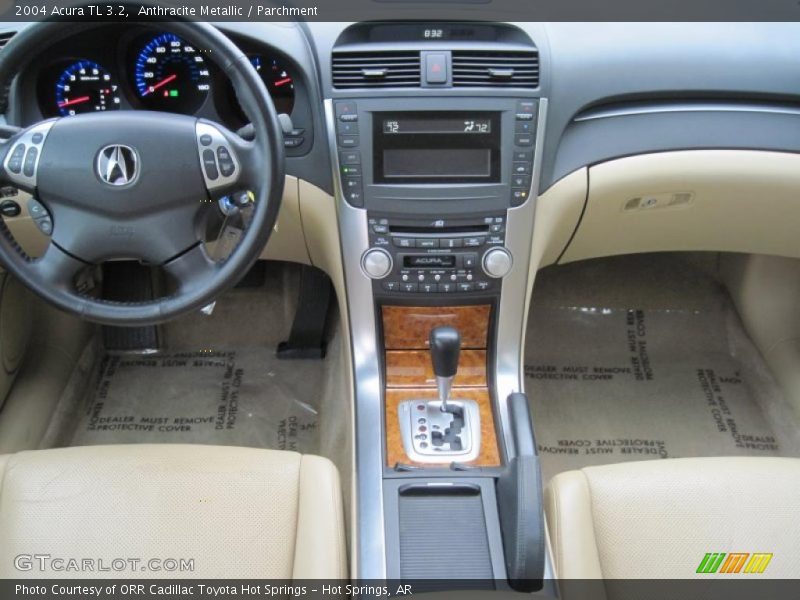 Anthracite Metallic / Parchment 2004 Acura TL 3.2