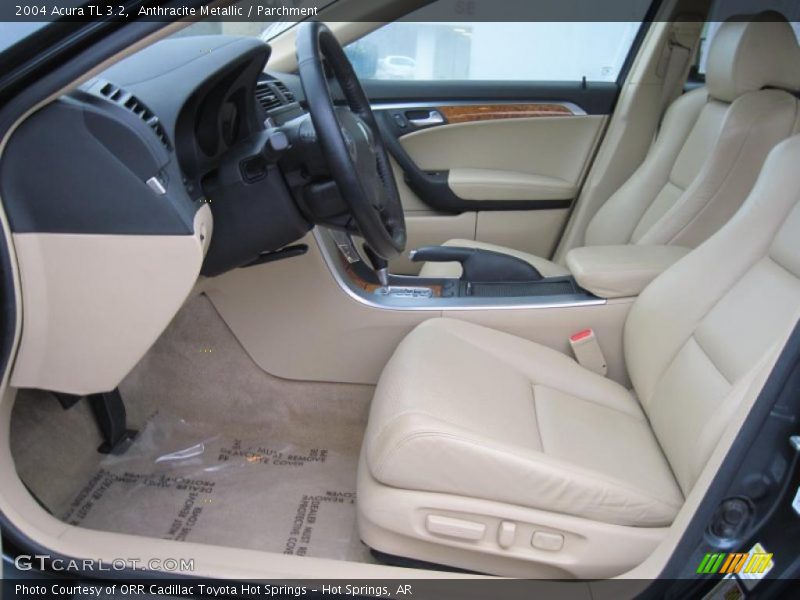 Anthracite Metallic / Parchment 2004 Acura TL 3.2