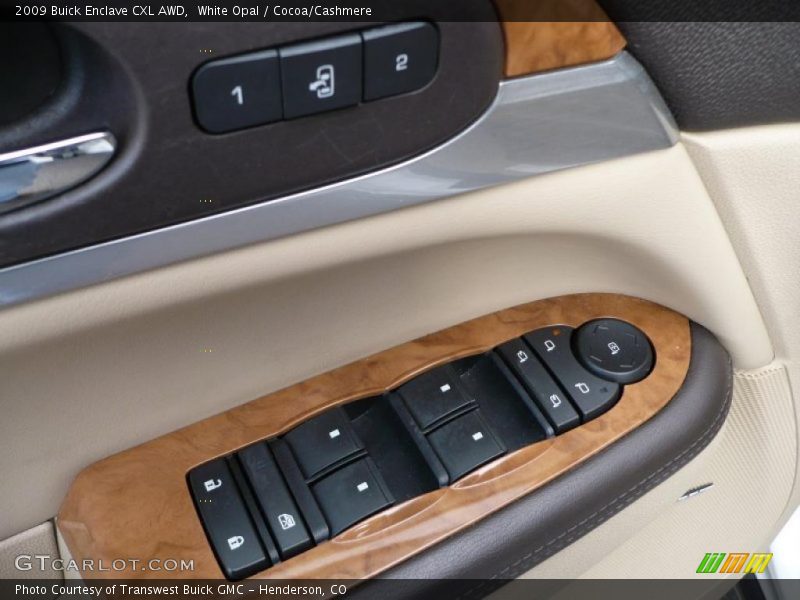 White Opal / Cocoa/Cashmere 2009 Buick Enclave CXL AWD