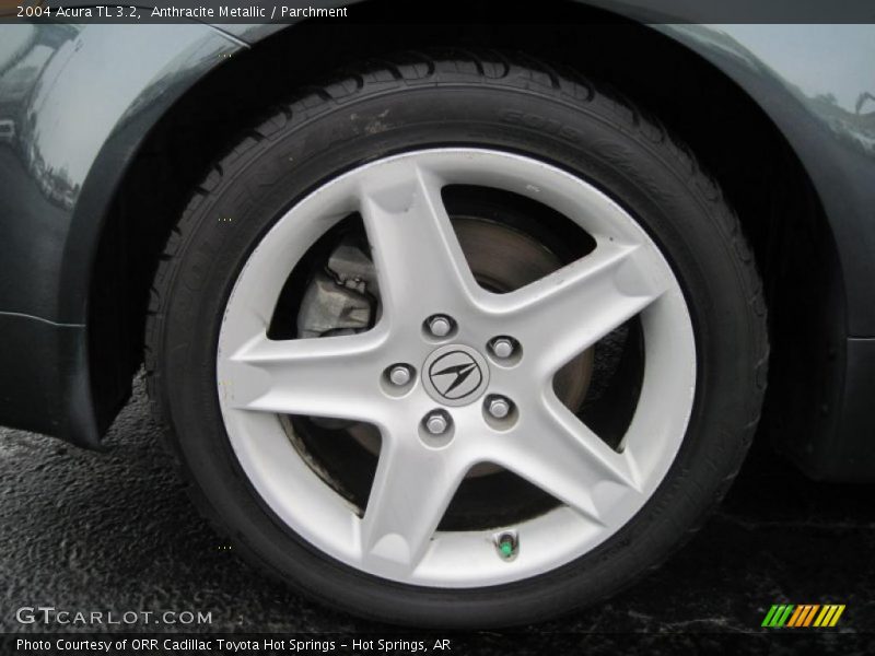 Anthracite Metallic / Parchment 2004 Acura TL 3.2