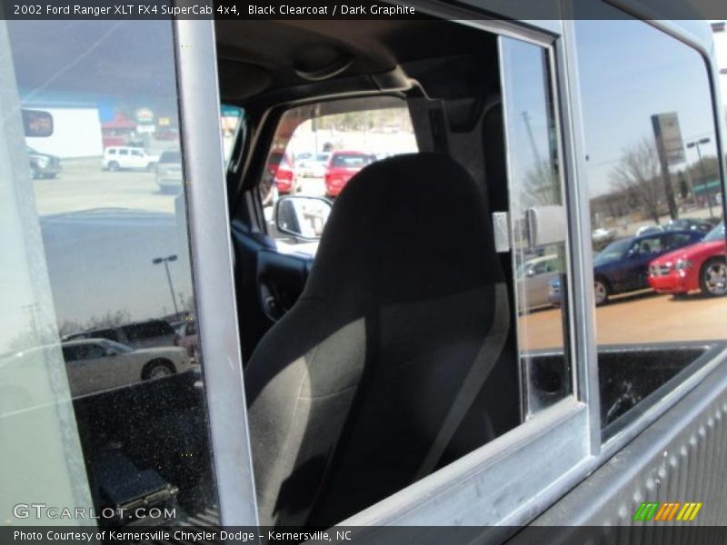 Black Clearcoat / Dark Graphite 2002 Ford Ranger XLT FX4 SuperCab 4x4