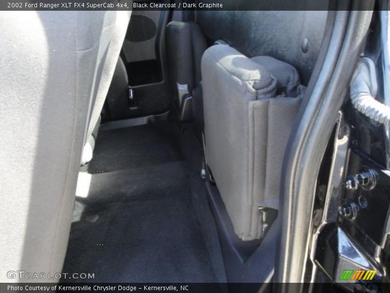 Black Clearcoat / Dark Graphite 2002 Ford Ranger XLT FX4 SuperCab 4x4