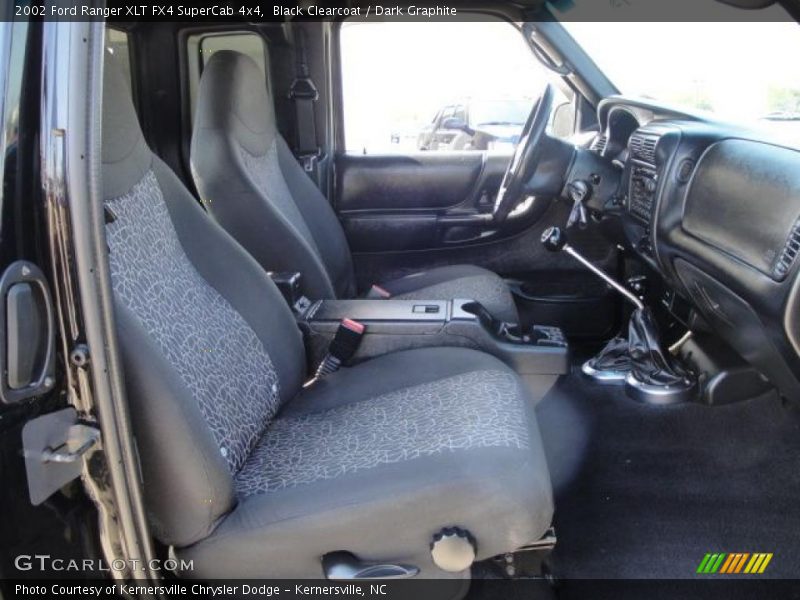 Black Clearcoat / Dark Graphite 2002 Ford Ranger XLT FX4 SuperCab 4x4