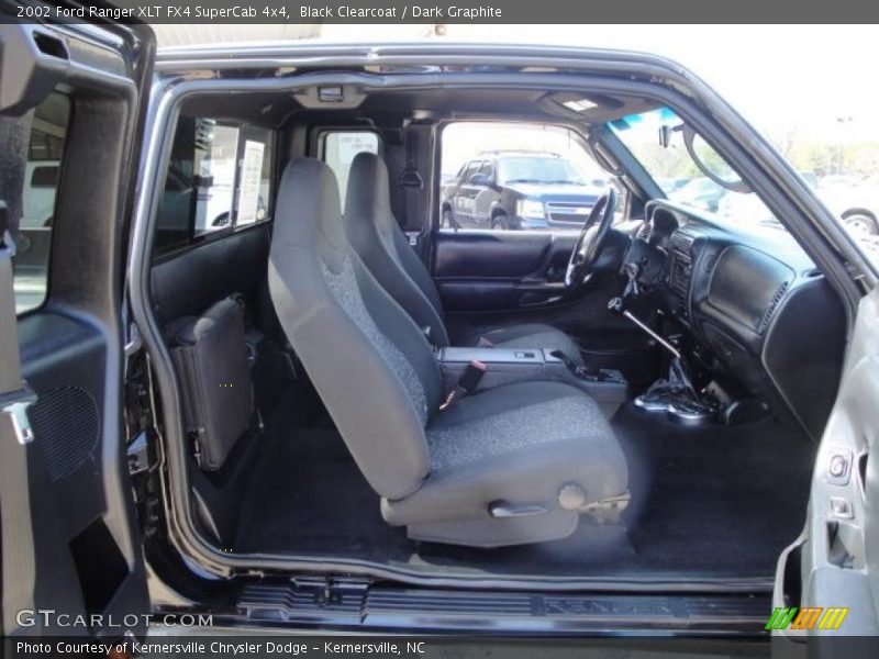 Black Clearcoat / Dark Graphite 2002 Ford Ranger XLT FX4 SuperCab 4x4
