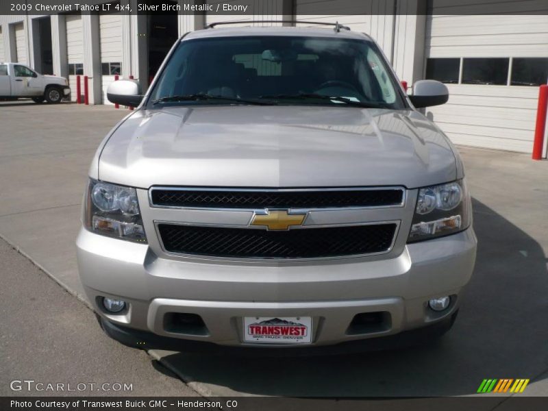 Silver Birch Metallic / Ebony 2009 Chevrolet Tahoe LT 4x4