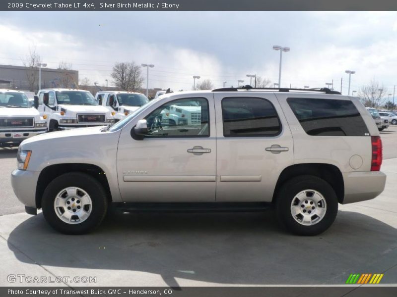 Silver Birch Metallic / Ebony 2009 Chevrolet Tahoe LT 4x4