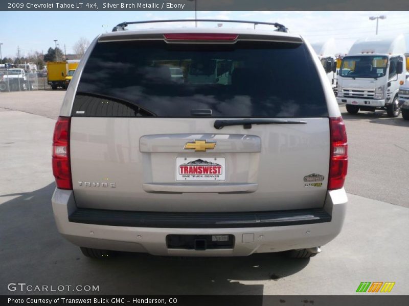 Silver Birch Metallic / Ebony 2009 Chevrolet Tahoe LT 4x4