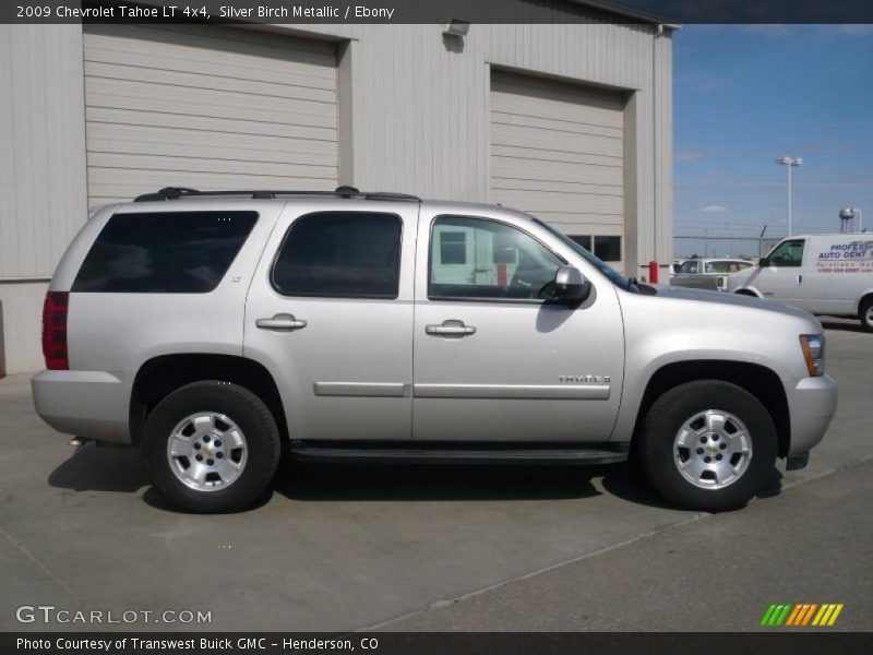 Silver Birch Metallic / Ebony 2009 Chevrolet Tahoe LT 4x4