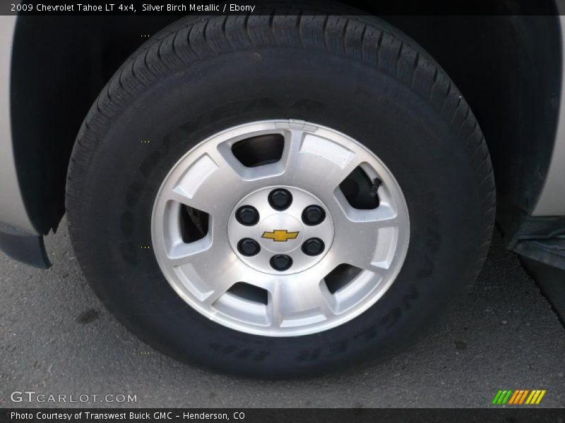 Silver Birch Metallic / Ebony 2009 Chevrolet Tahoe LT 4x4