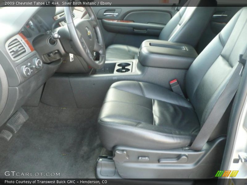 Silver Birch Metallic / Ebony 2009 Chevrolet Tahoe LT 4x4