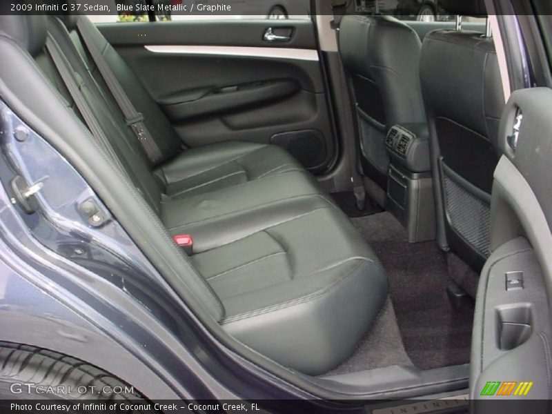 Blue Slate Metallic / Graphite 2009 Infiniti G 37 Sedan