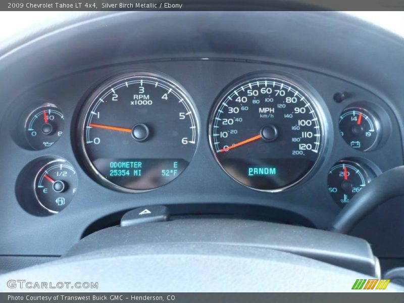 Silver Birch Metallic / Ebony 2009 Chevrolet Tahoe LT 4x4