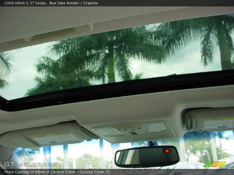 Blue Slate Metallic / Graphite 2009 Infiniti G 37 Sedan