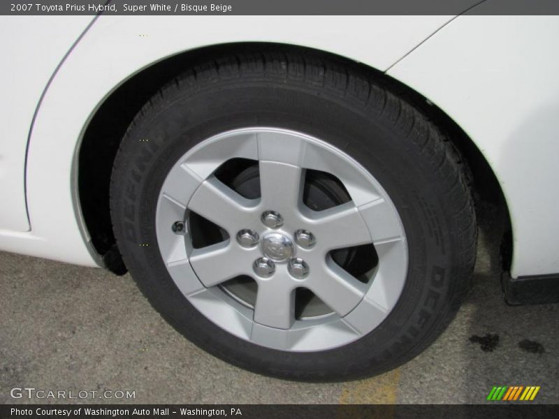 Super White / Bisque Beige 2007 Toyota Prius Hybrid