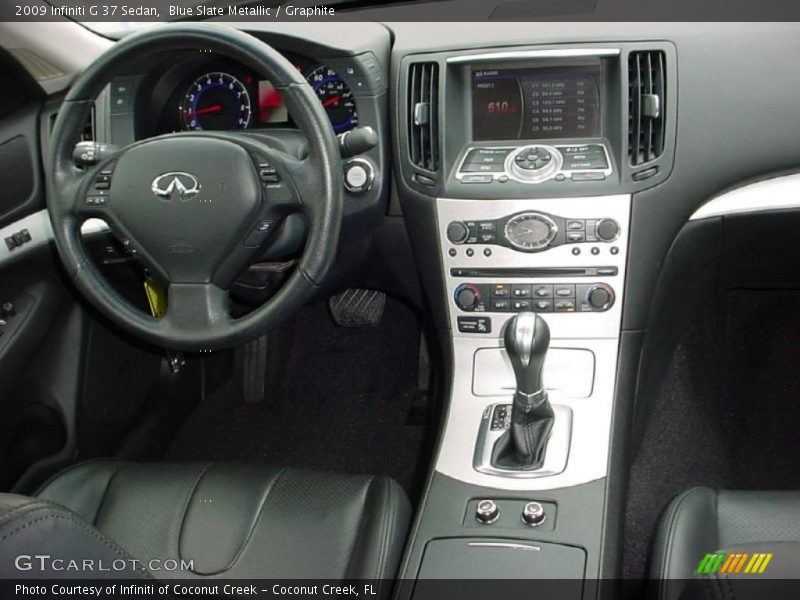 Blue Slate Metallic / Graphite 2009 Infiniti G 37 Sedan