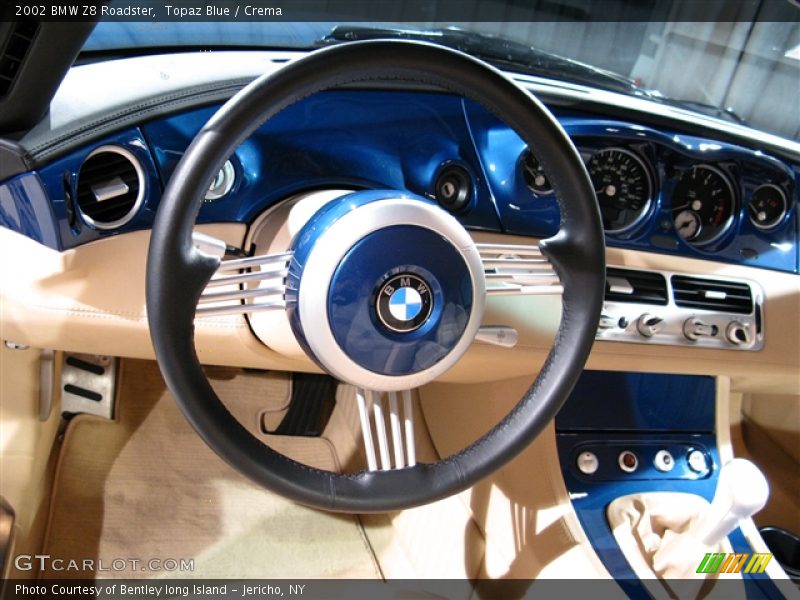 Topaz Blue / Crema 2002 BMW Z8 Roadster