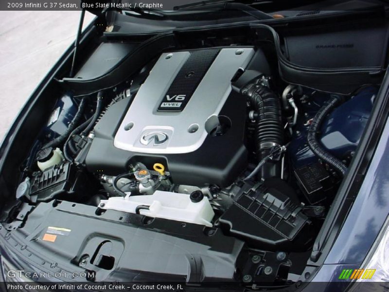 Blue Slate Metallic / Graphite 2009 Infiniti G 37 Sedan