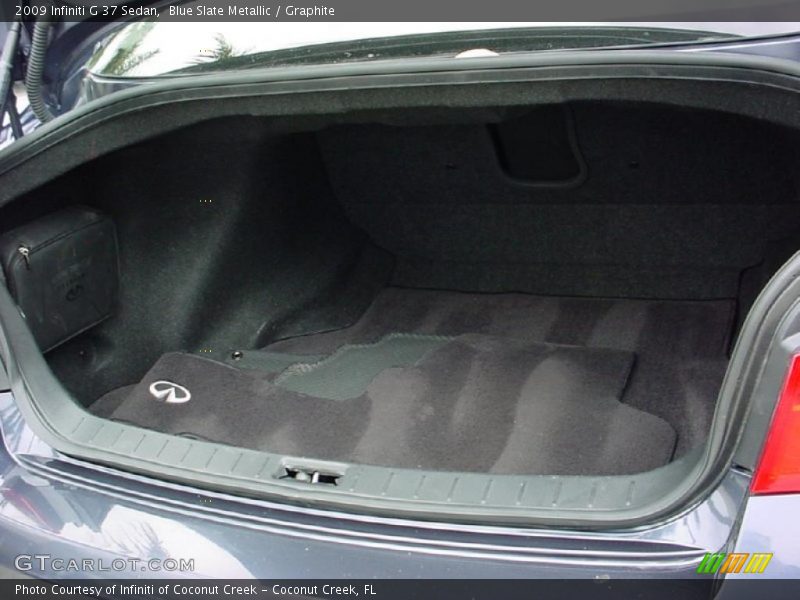 Blue Slate Metallic / Graphite 2009 Infiniti G 37 Sedan