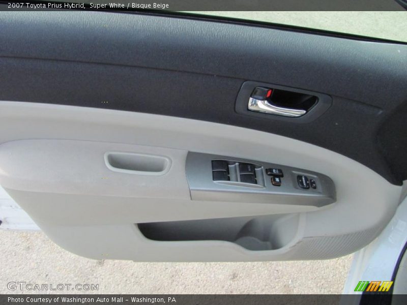 Super White / Bisque Beige 2007 Toyota Prius Hybrid