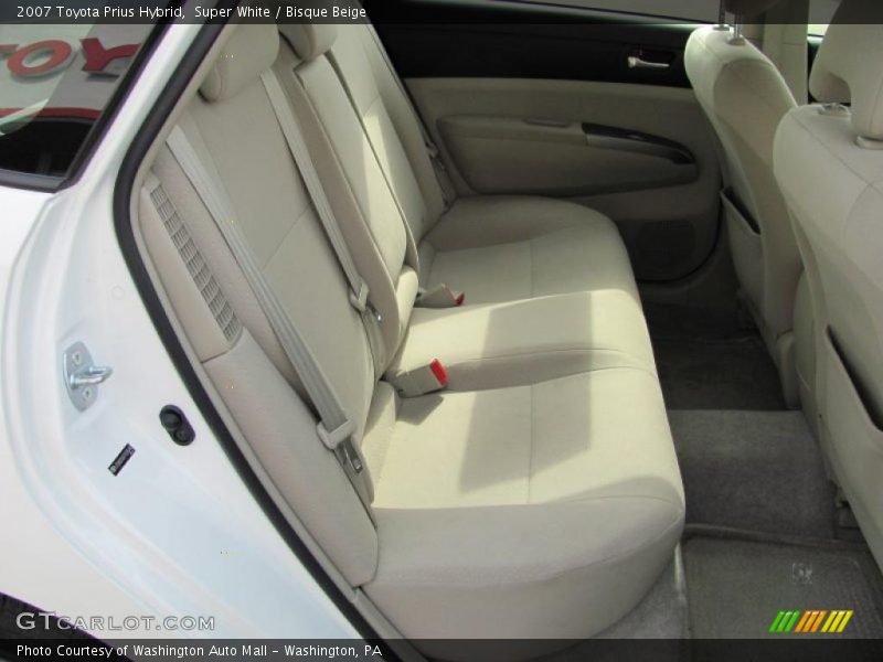 Super White / Bisque Beige 2007 Toyota Prius Hybrid