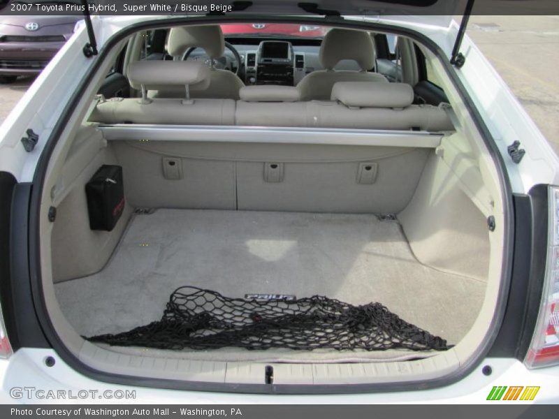 Super White / Bisque Beige 2007 Toyota Prius Hybrid