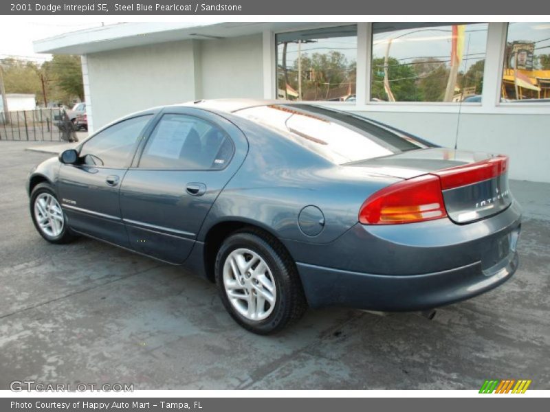 Steel Blue Pearlcoat / Sandstone 2001 Dodge Intrepid SE