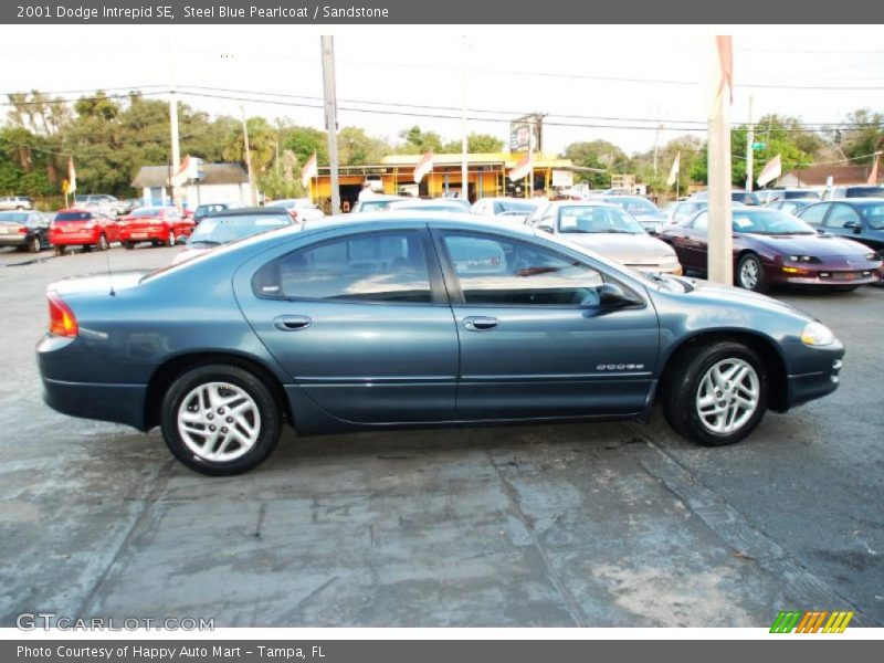 Steel Blue Pearlcoat / Sandstone 2001 Dodge Intrepid SE