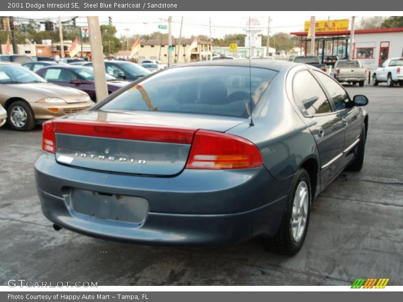 Steel Blue Pearlcoat / Sandstone 2001 Dodge Intrepid SE