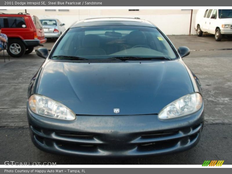Steel Blue Pearlcoat / Sandstone 2001 Dodge Intrepid SE