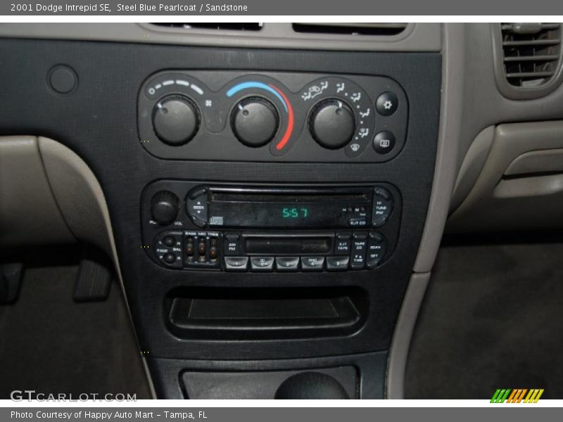 Steel Blue Pearlcoat / Sandstone 2001 Dodge Intrepid SE