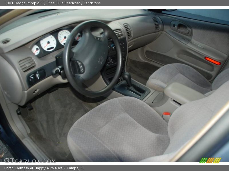 Steel Blue Pearlcoat / Sandstone 2001 Dodge Intrepid SE